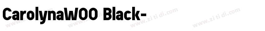 CarolynaW00 Black字体转换 CarolynaW00 Black字体转换